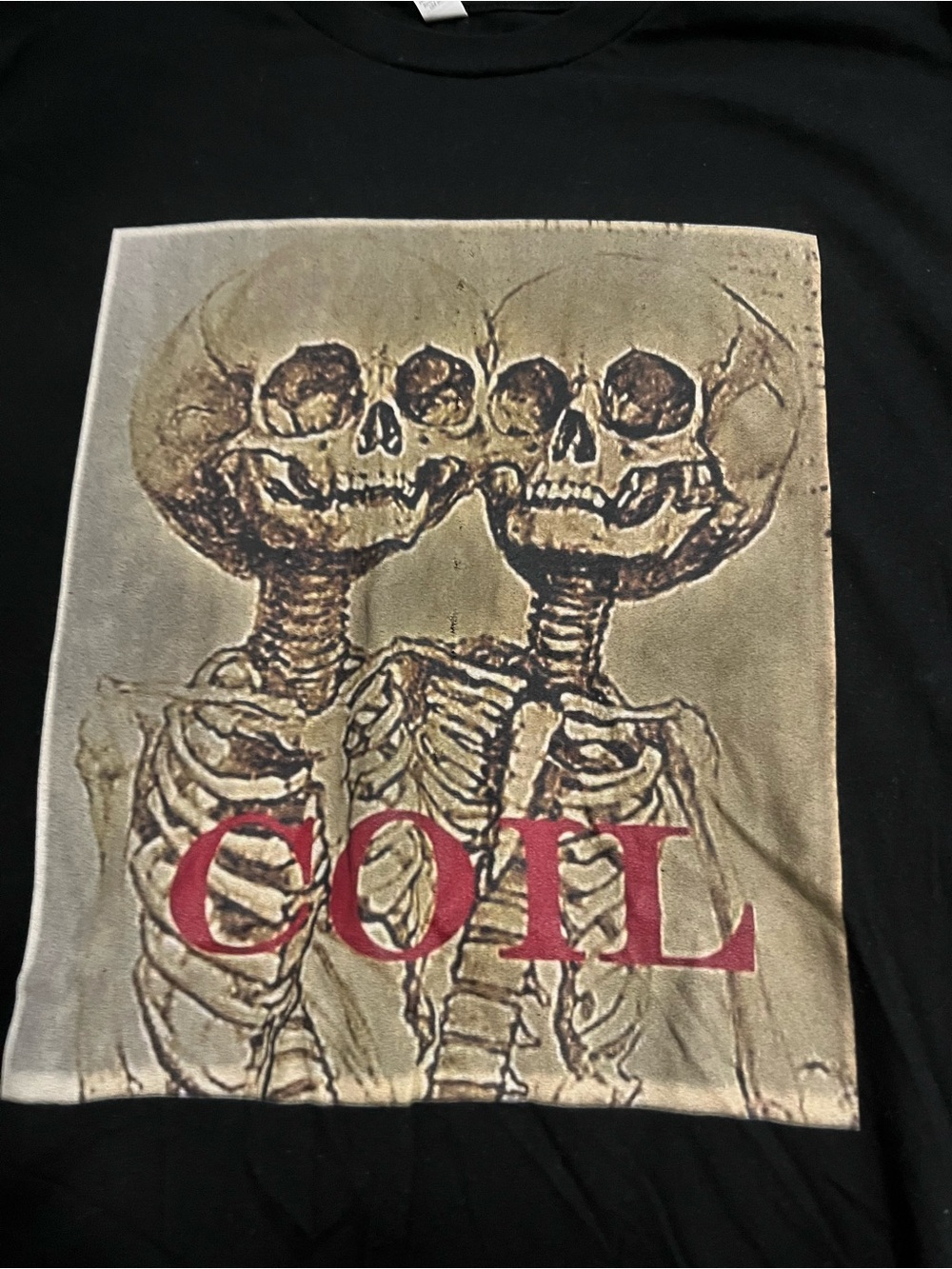 🎸2/$40 band tees unisex nwot: COIL